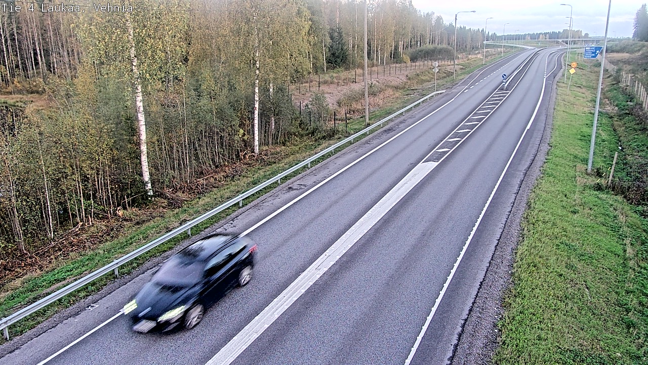 Kelikamerat Kuva Tie 4  Laukaa, Vehniä, Laukaa, Keski-Suomi