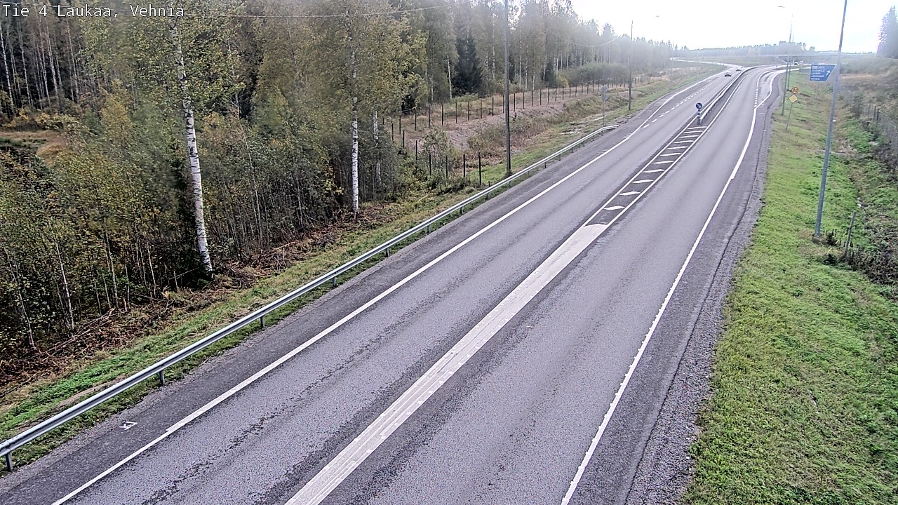 Kelikamerat Kuva Tie 4  Laukaa, Vehniä, Laukaa, Keski-Suomi