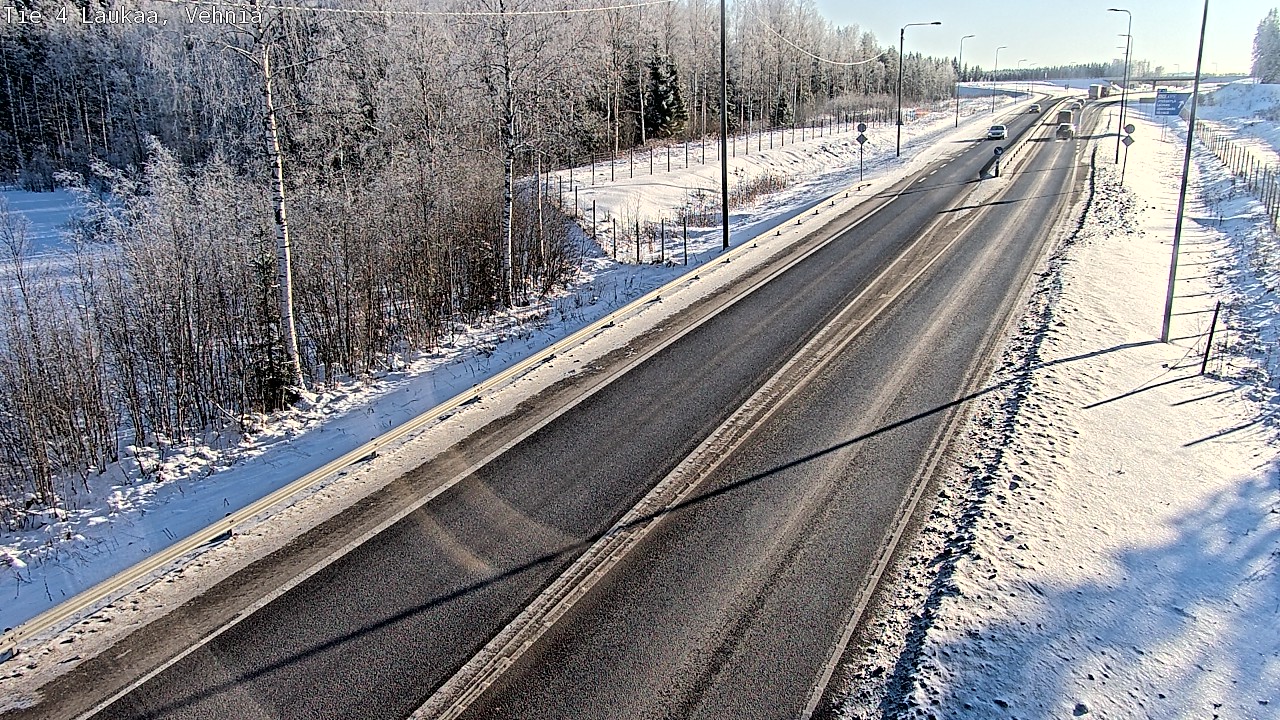 Weather Camera Image Road 4  Laukaa, Vehniä, Laukaa, Keski-Suomi
