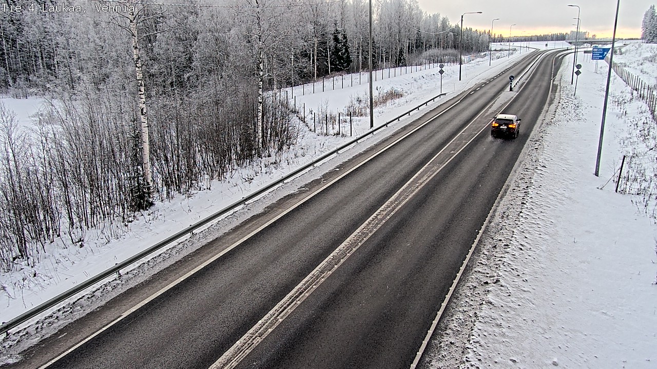 Kelikamerat Kuva Tie 4  Laukaa, Vehniä, Laukaa, Keski-Suomi