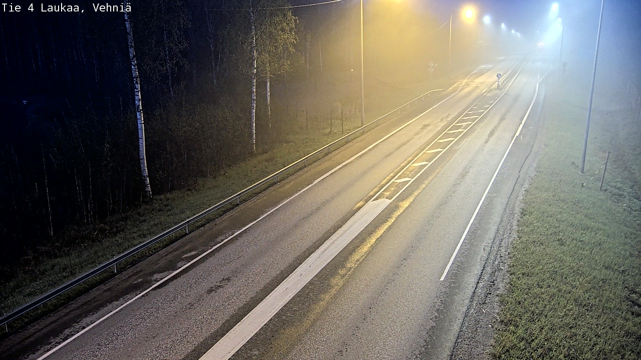 Weather Camera Image Road 4  Laukaa, Vehniä, Laukaa, Keski-Suomi