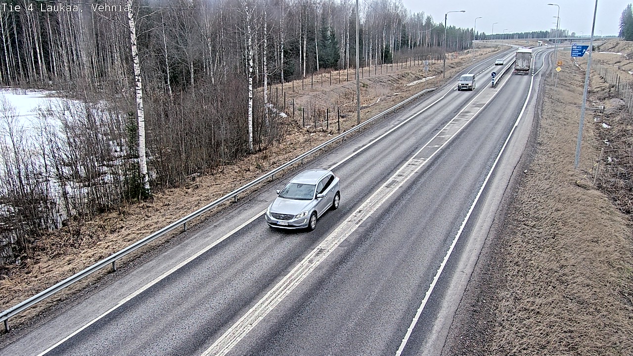 Weather Camera Image Väg 4  Laukaa, Vehniä, Laukaa, Keski-Suomi