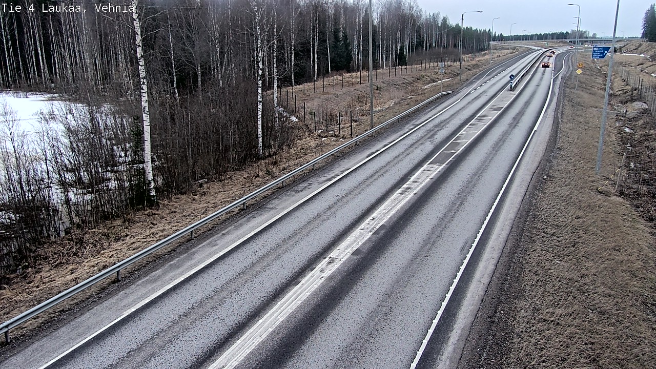 Weather Camera Image Väg 4  Laukaa, Vehniä, Laukaa, Keski-Suomi