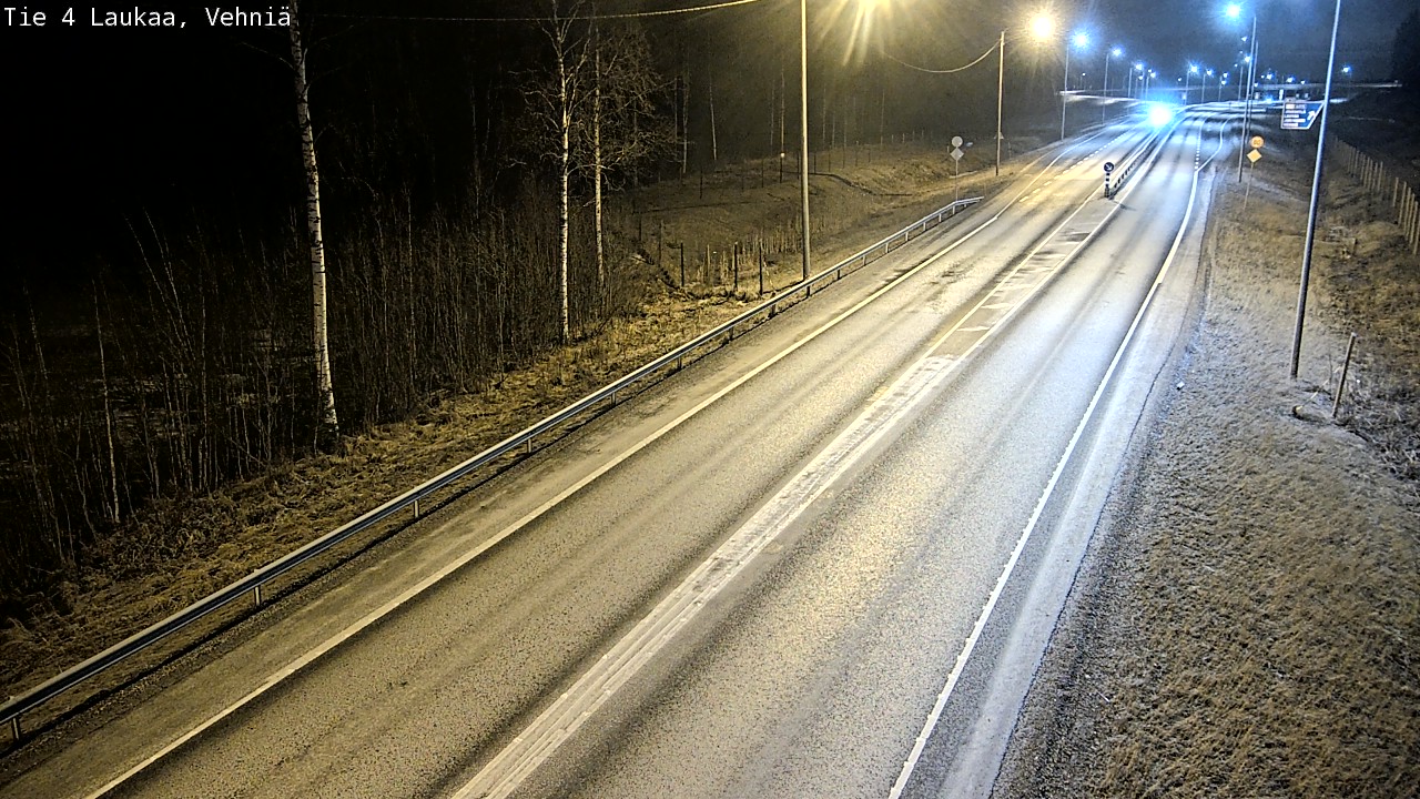 Weather Camera Image Väg 4  Laukaa, Vehniä, Laukaa, Keski-Suomi