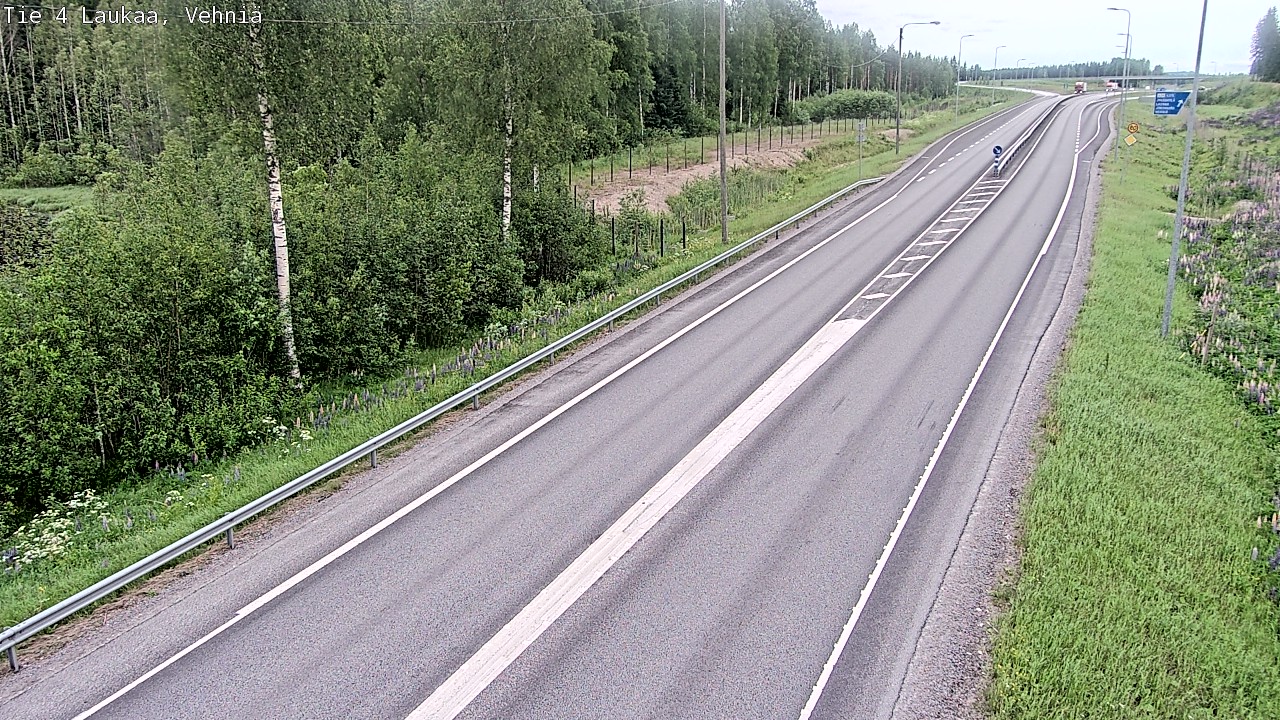 Kelikamerat Kuva Tie 4  Laukaa, Vehniä, Laukaa, Keski-Suomi