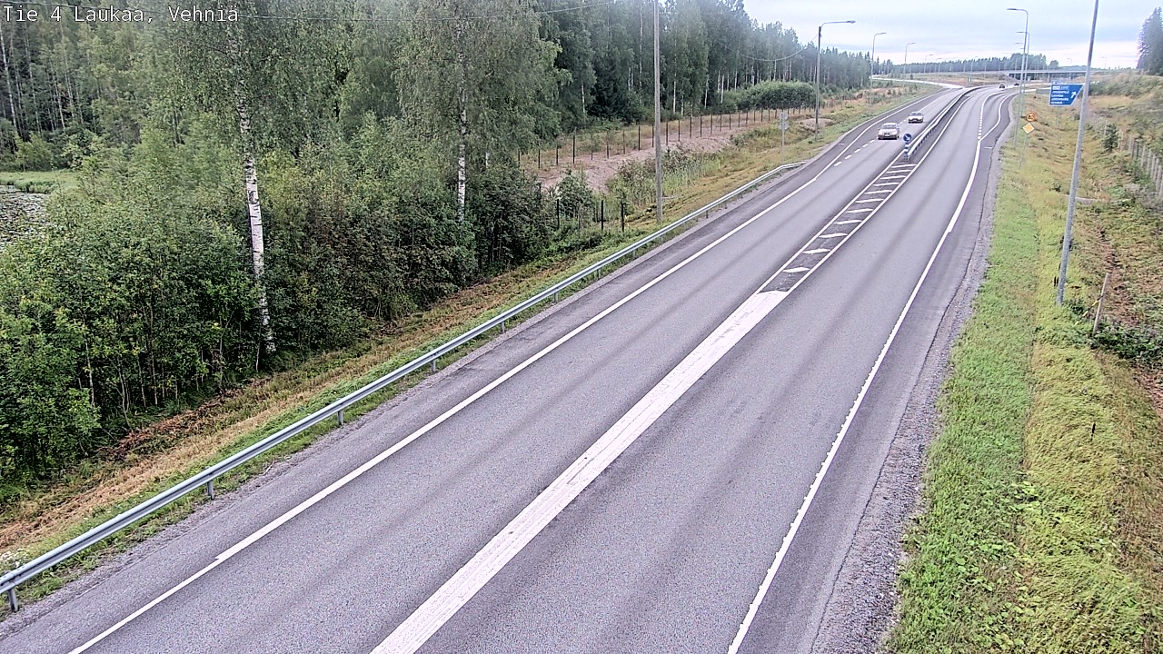 Weather Camera Image Road 4  Laukaa, Vehniä, Laukaa, Keski-Suomi