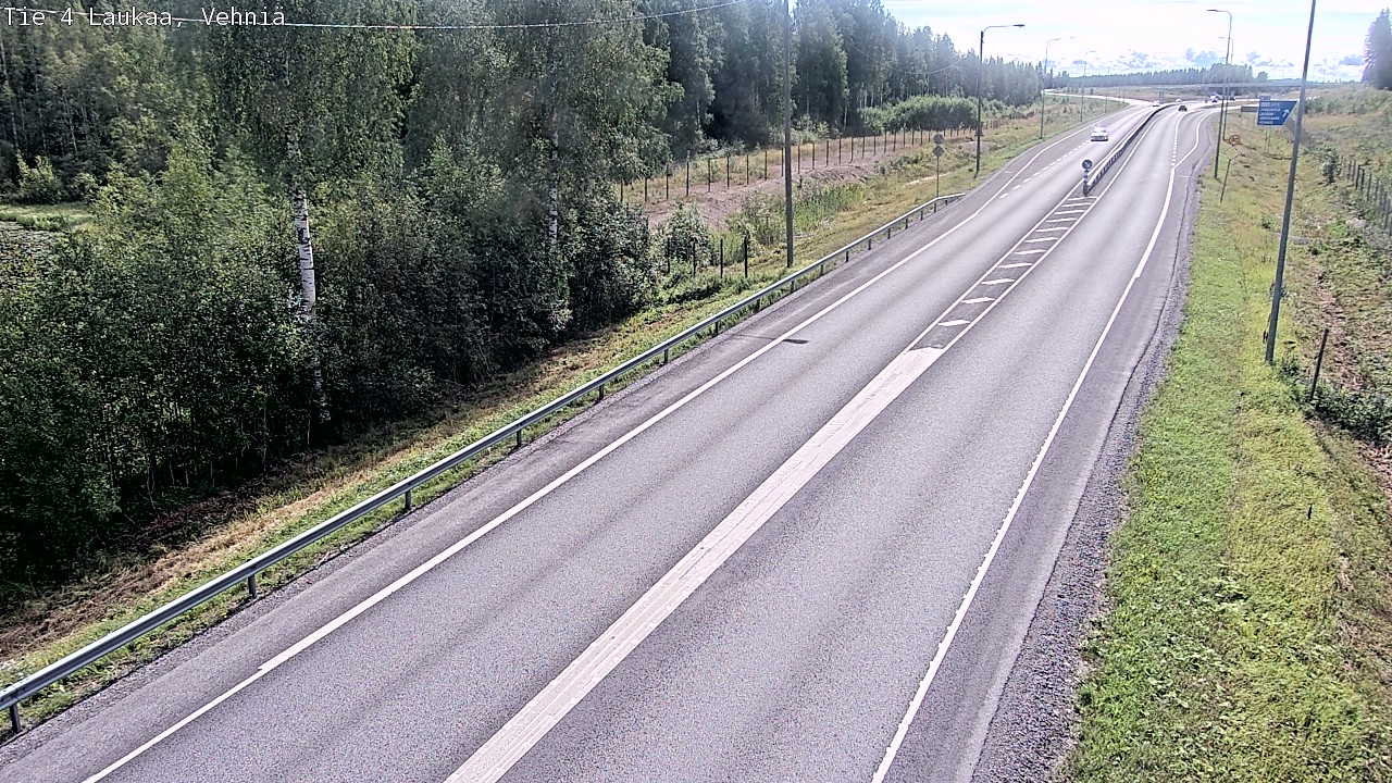 Kelikamerat Kuva Tie 4  Laukaa, Vehniä, Laukaa, Keski-Suomi