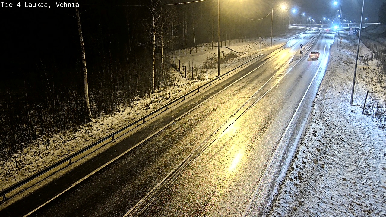 Weather Camera Image Väg 4  Laukaa, Vehniä, Laukaa, Keski-Suomi