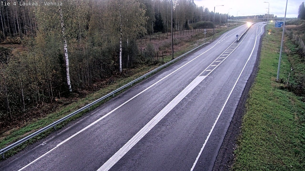 Kelikamerat Kuva Tie 4  Laukaa, Vehniä, Laukaa, Keski-Suomi