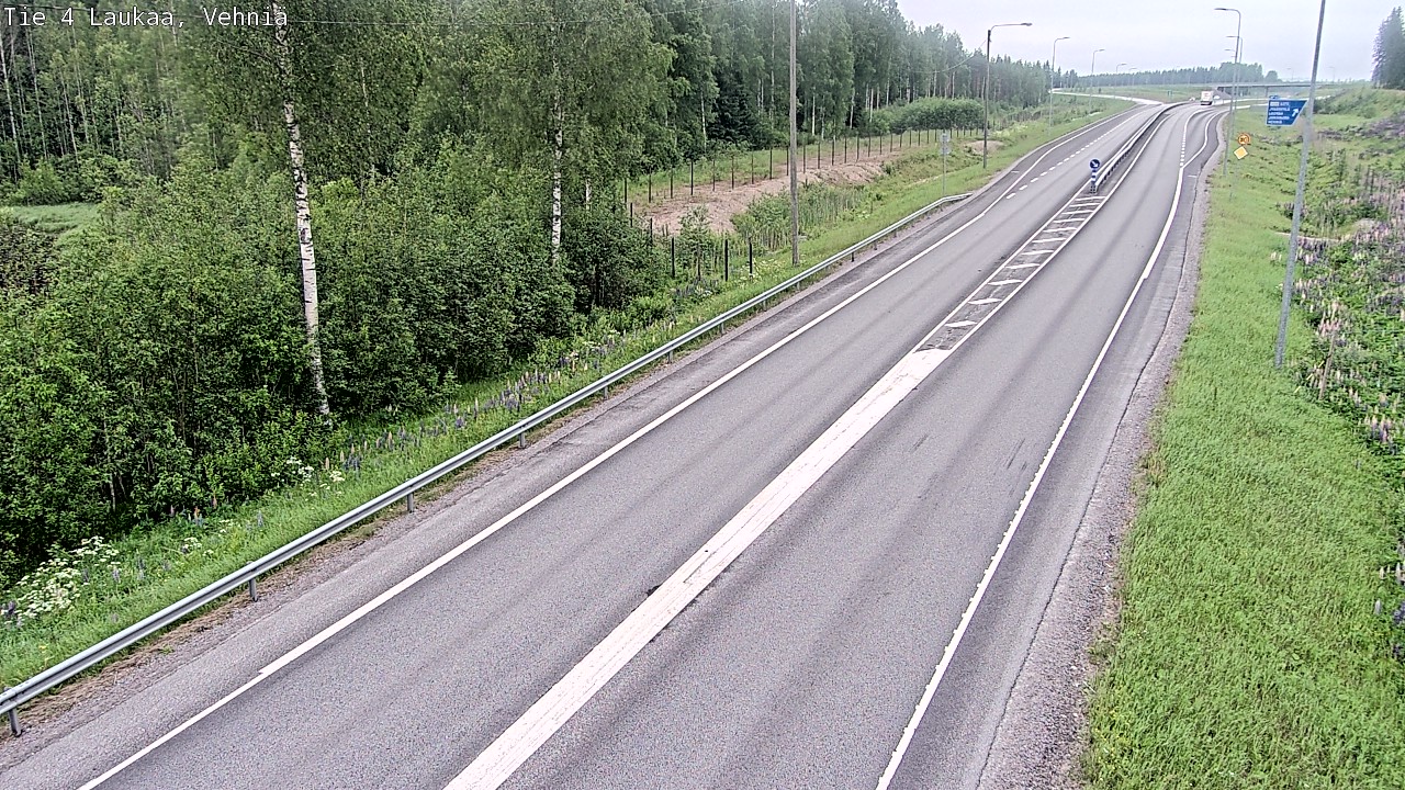 Kelikamerat Kuva Tie 4  Laukaa, Vehniä, Laukaa, Keski-Suomi