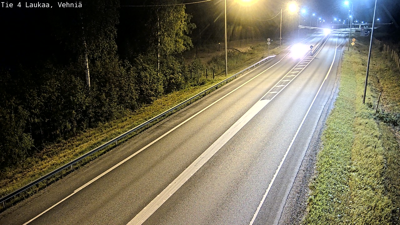 Kelikamerat Kuva Tie 4  Laukaa, Vehniä, Laukaa, Keski-Suomi