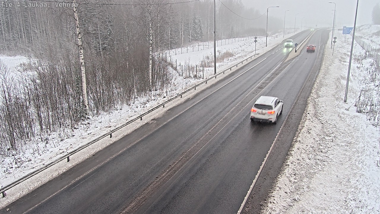 Kelikamerat Kuva Tie 4  Laukaa, Vehniä, Laukaa, Keski-Suomi