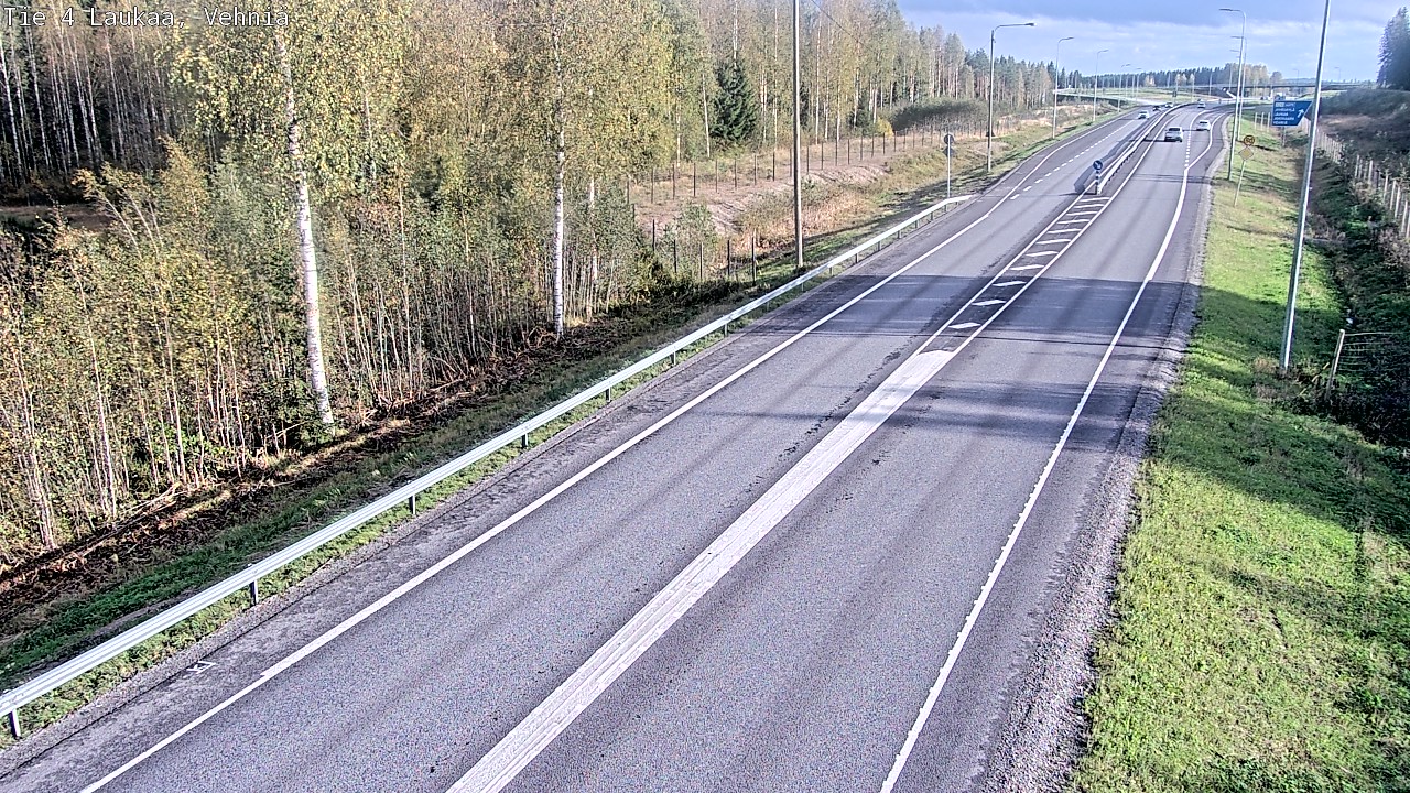 Kelikamerat Kuva Tie 4  Laukaa, Vehniä, Laukaa, Keski-Suomi