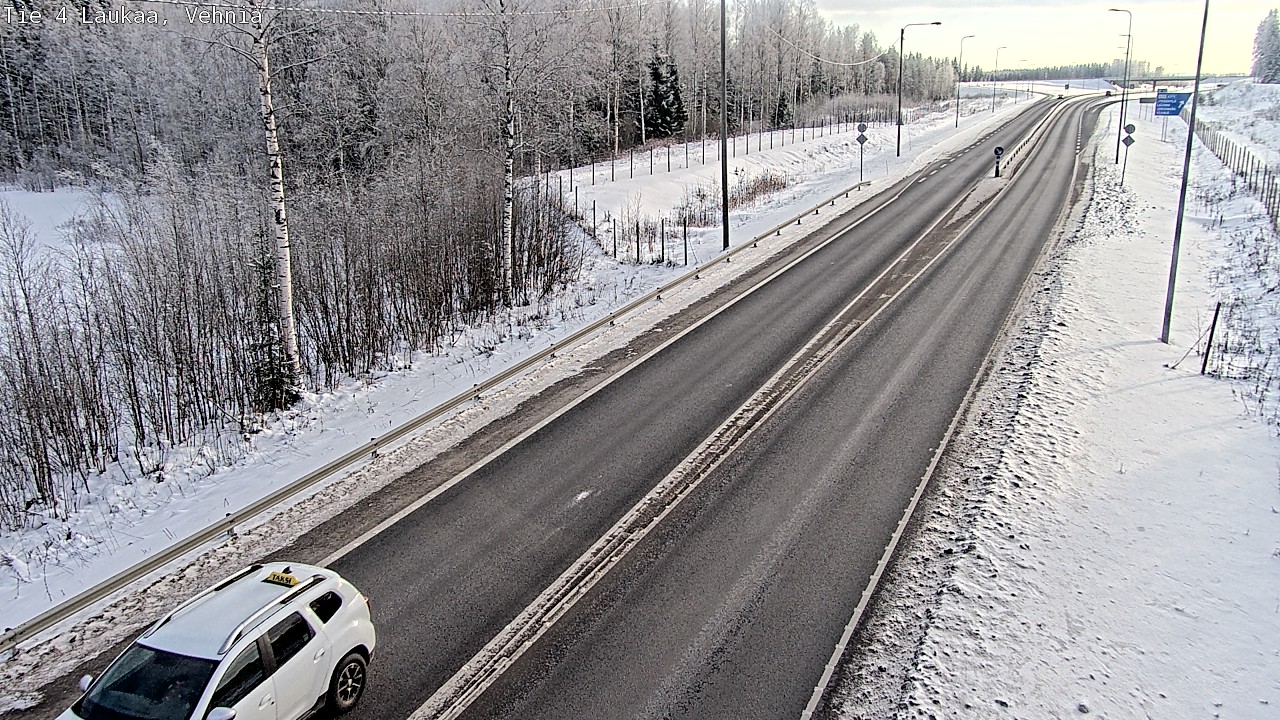 Kelikamerat Kuva Tie 4  Laukaa, Vehniä, Laukaa, Keski-Suomi