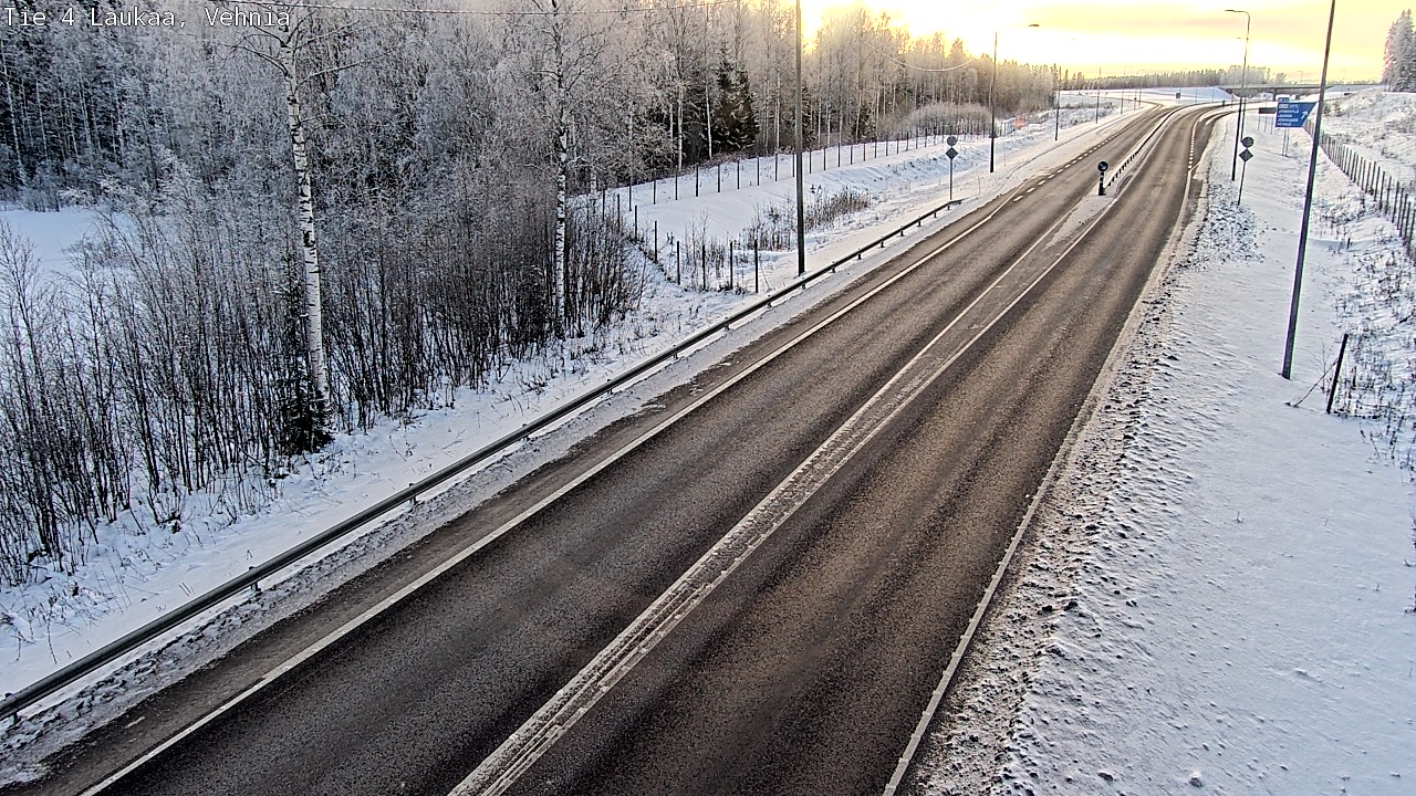 Weather Camera Image Road 4  Laukaa, Vehniä, Laukaa, Keski-Suomi