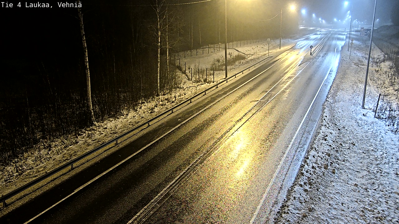 Weather Camera Image Väg 4  Laukaa, Vehniä, Laukaa, Keski-Suomi