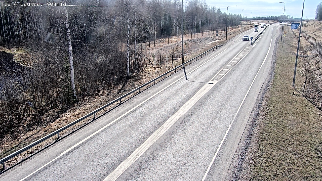 Weather Camera Image Väg 4  Laukaa, Vehniä, Laukaa, Keski-Suomi