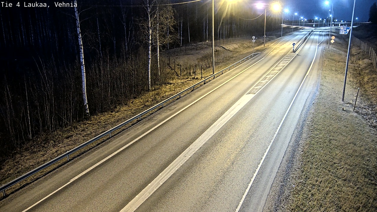 Weather Camera Image Väg 4  Laukaa, Vehniä, Laukaa, Keski-Suomi