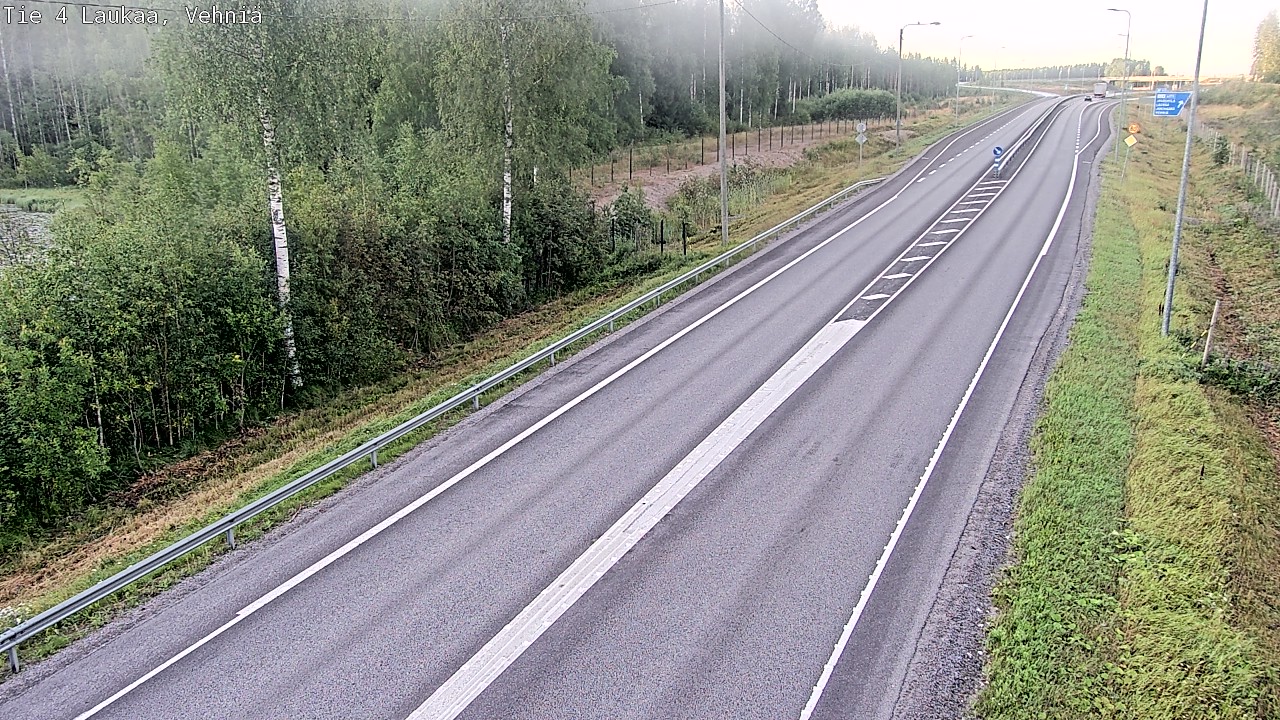 Weather Camera Image Road 4  Laukaa, Vehniä, Laukaa, Keski-Suomi