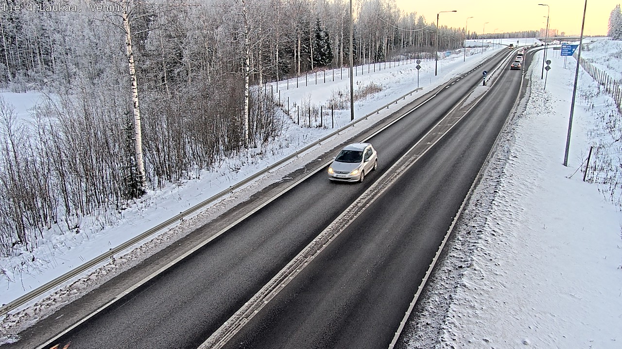 Kelikamerat Kuva Tie 4  Laukaa, Vehniä, Laukaa, Keski-Suomi