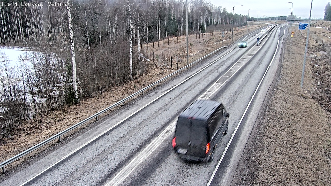 Weather Camera Image Väg 4  Laukaa, Vehniä, Laukaa, Keski-Suomi