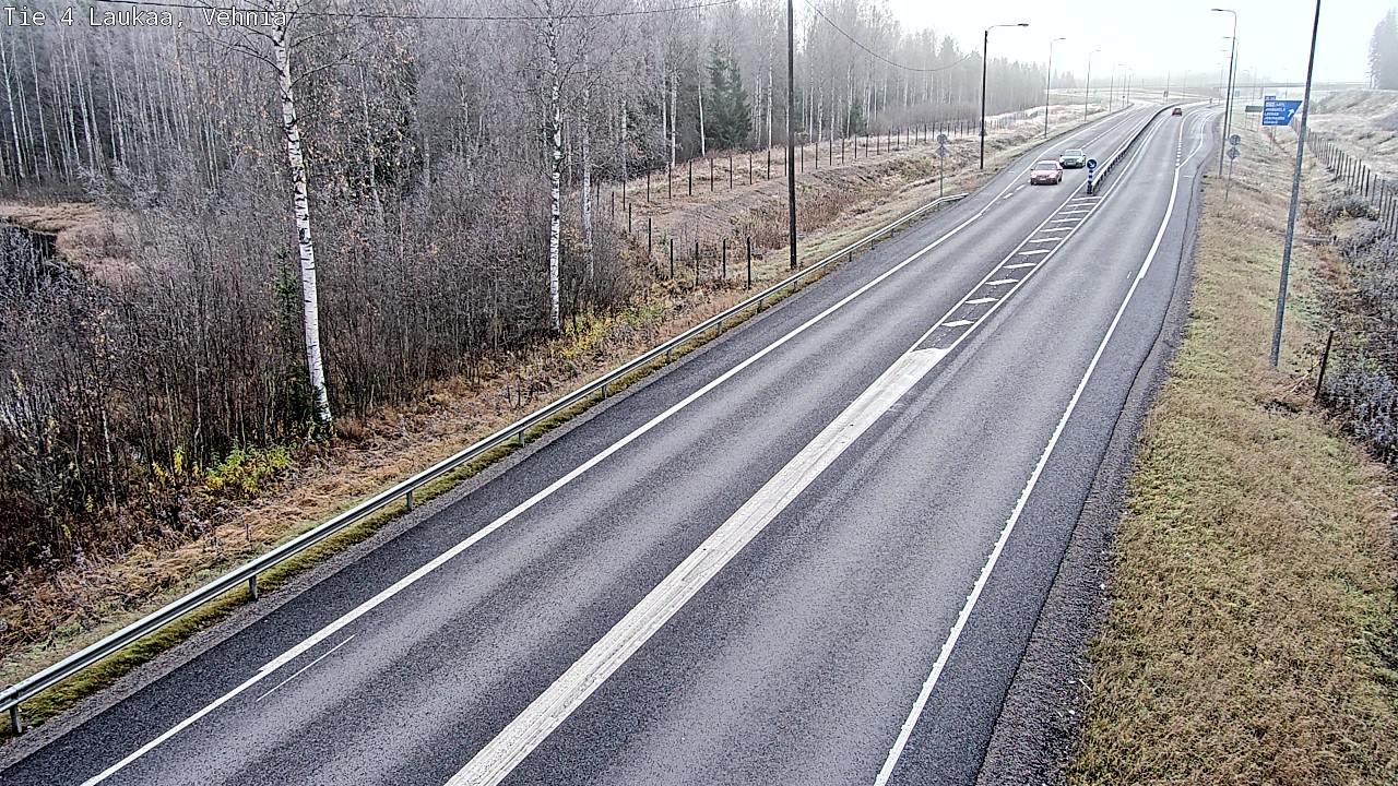 Kelikamerat Kuva Tie 4  Laukaa, Vehniä, Laukaa, Keski-Suomi
