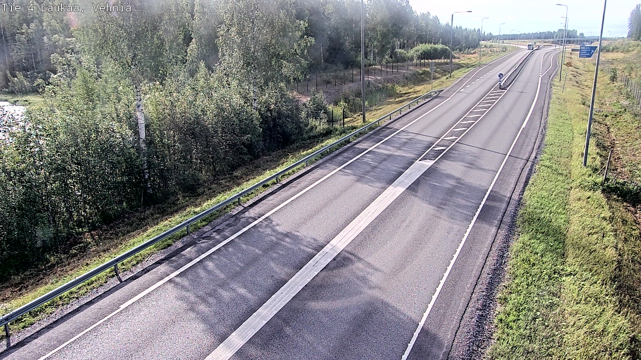 Kelikamerat Kuva Tie 4  Laukaa, Vehniä, Laukaa, Keski-Suomi