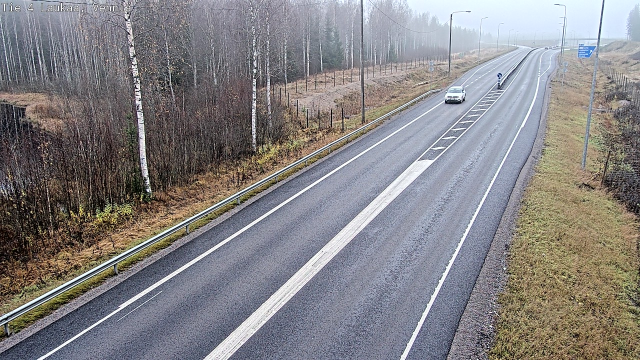 Kelikamerat Kuva Tie 4  Laukaa, Vehniä, Laukaa, Keski-Suomi