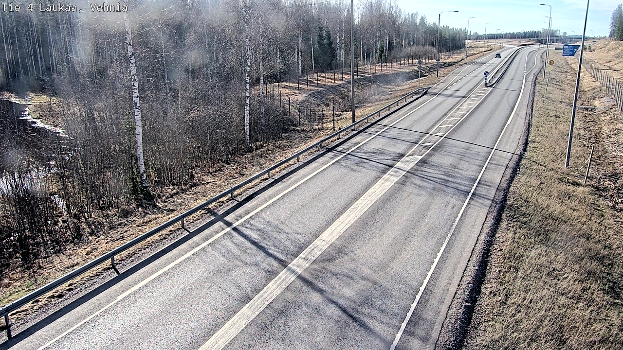 Weather Camera Image Väg 4  Laukaa, Vehniä, Laukaa, Keski-Suomi