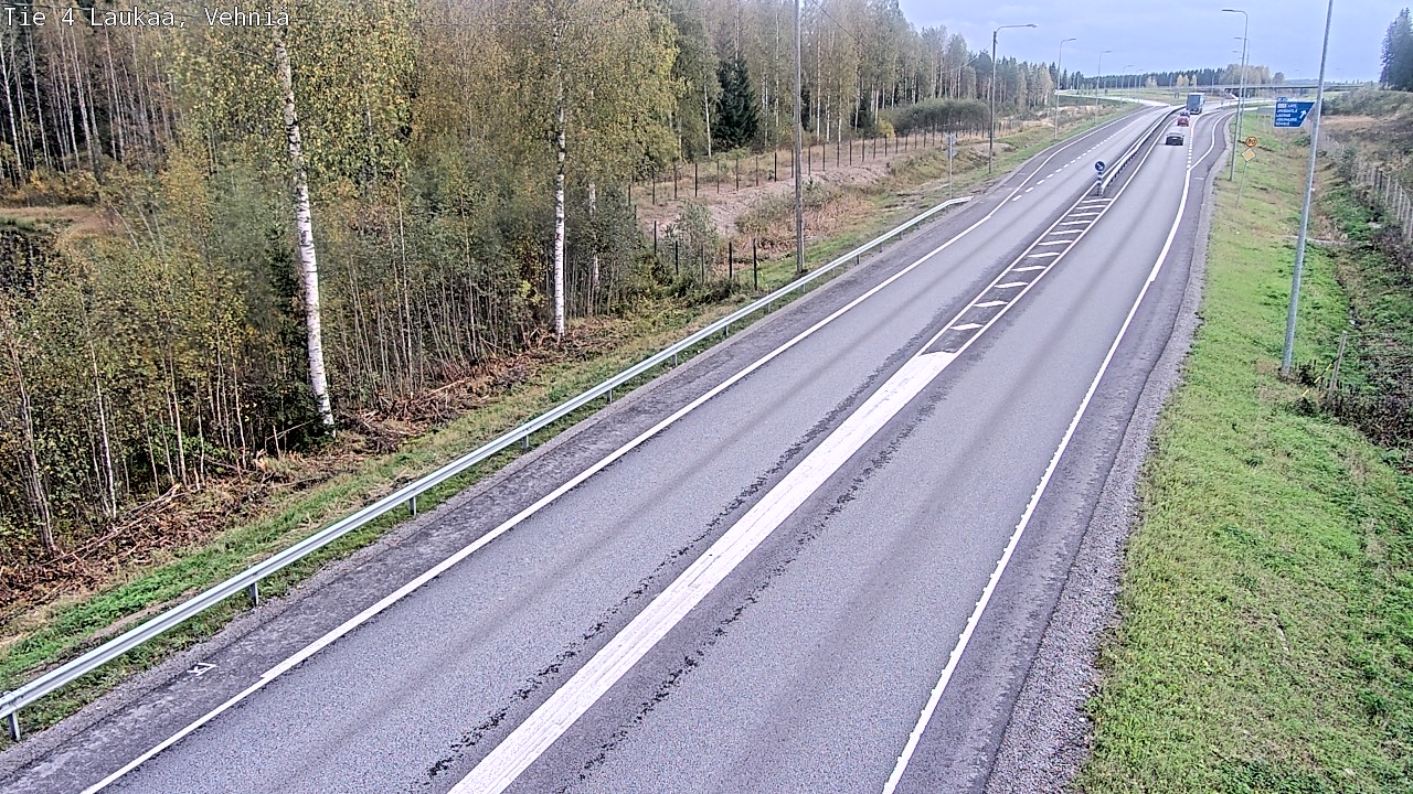 Kelikamerat Kuva Tie 4  Laukaa, Vehniä, Laukaa, Keski-Suomi