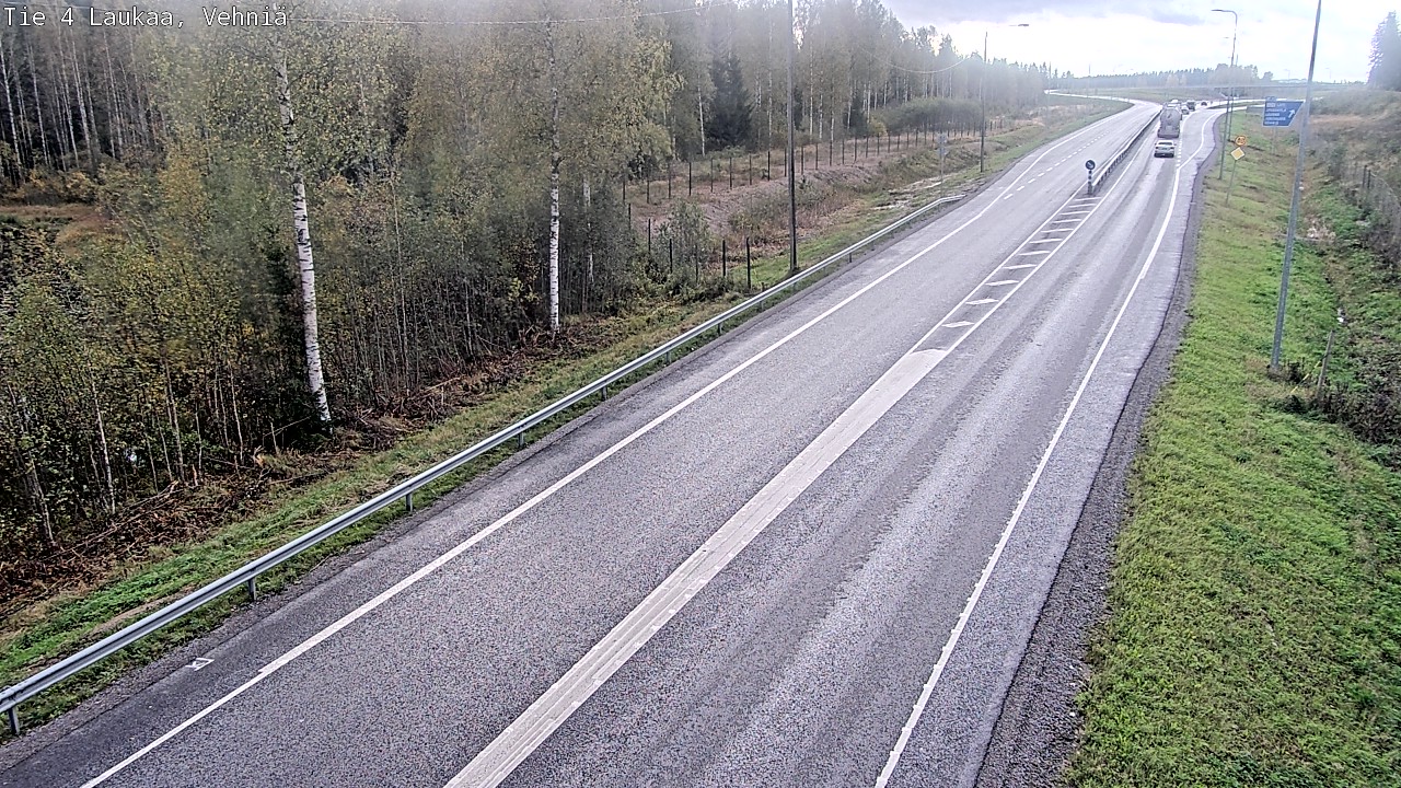 Kelikamerat Kuva Tie 4  Laukaa, Vehniä, Laukaa, Keski-Suomi