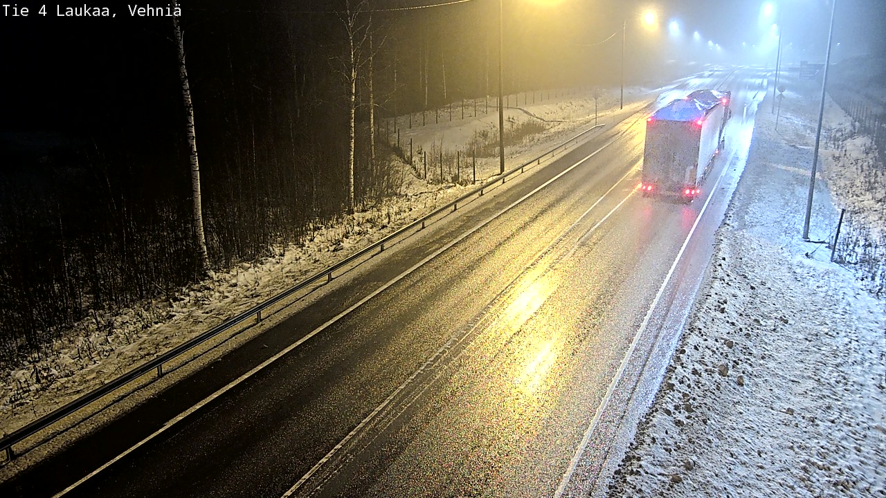 Weather Camera Image Väg 4  Laukaa, Vehniä, Laukaa, Keski-Suomi