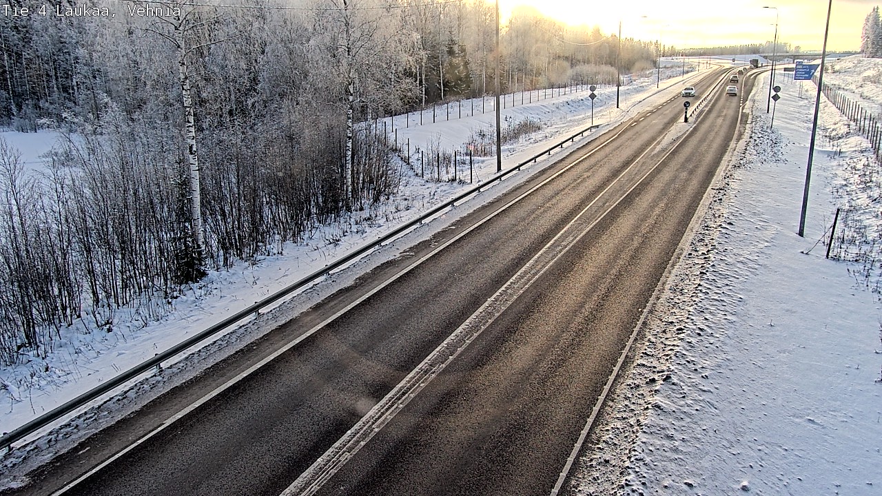Weather Camera Image Road 4  Laukaa, Vehniä, Laukaa, Keski-Suomi