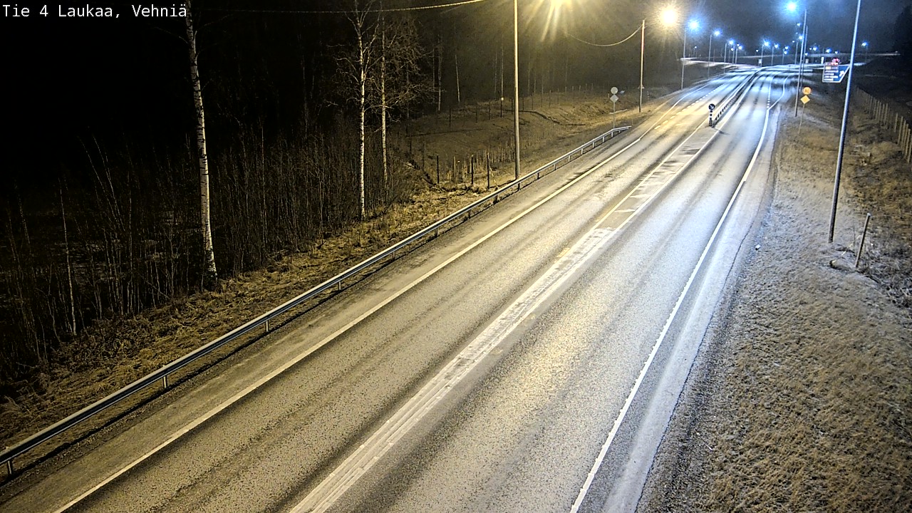 Weather Camera Image Väg 4  Laukaa, Vehniä, Laukaa, Keski-Suomi