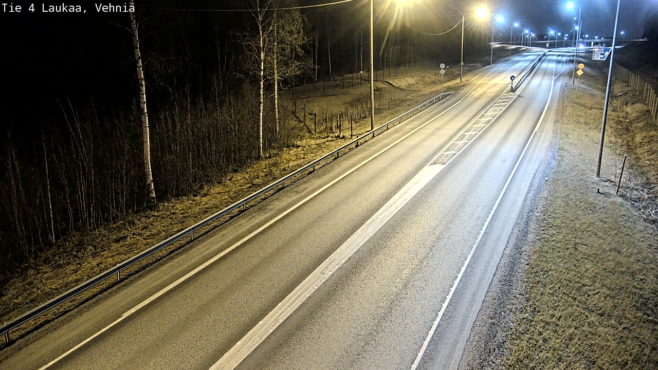 Weather Camera Image Väg 4  Laukaa, Vehniä, Laukaa, Keski-Suomi