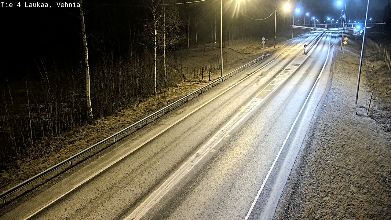 Weather Camera Image Väg 4  Laukaa, Vehniä, Laukaa, Keski-Suomi