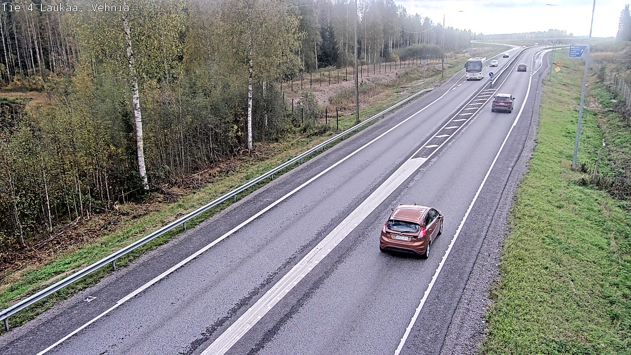 Kelikamerat Kuva Tie 4  Laukaa, Vehniä, Laukaa, Keski-Suomi