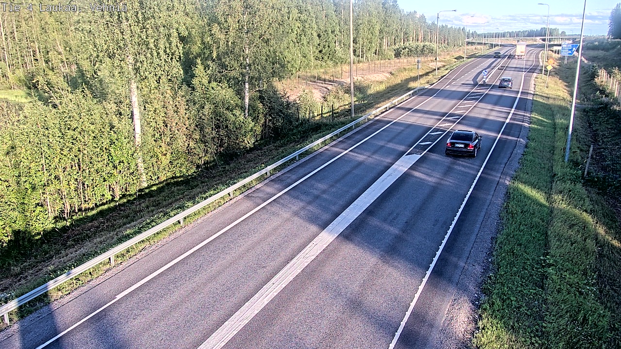 Kelikamerat Kuva Tie 4  Laukaa, Vehniä, Laukaa, Keski-Suomi