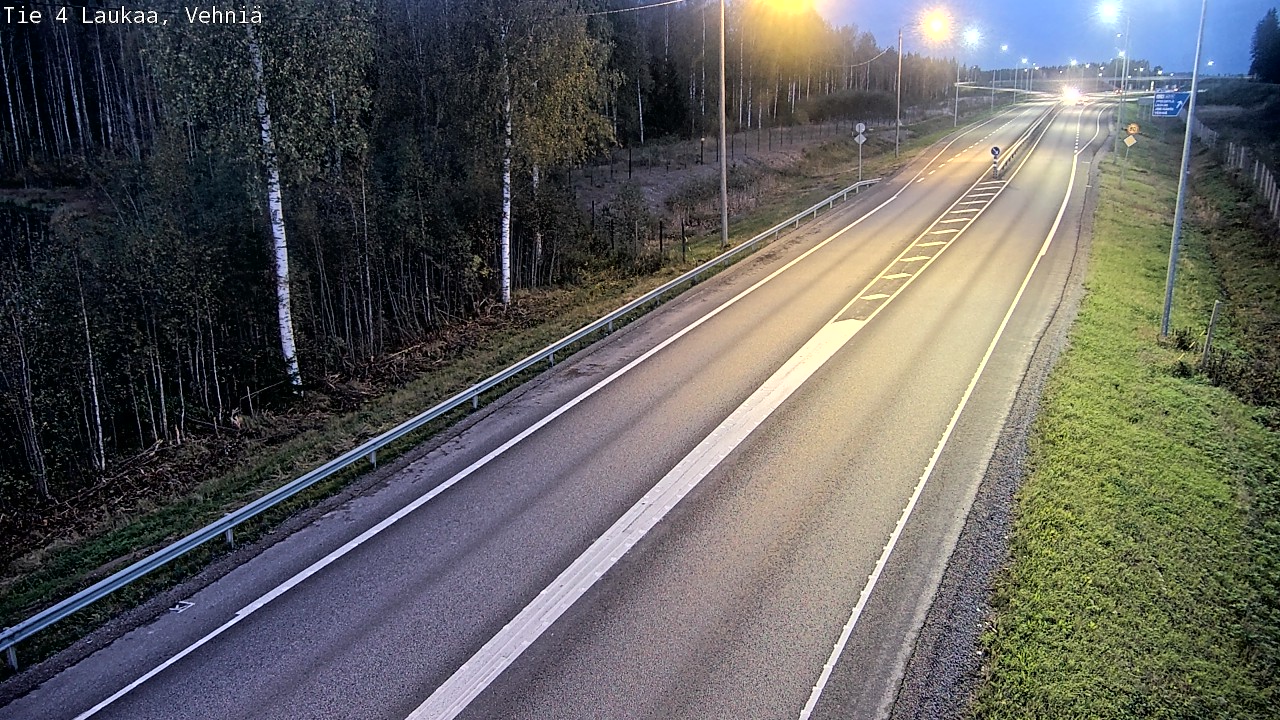 Kelikamerat Kuva Tie 4  Laukaa, Vehniä, Laukaa, Keski-Suomi
