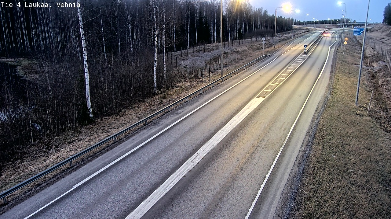Weather Camera Image Road 4  Laukaa, Vehniä, Laukaa, Keski-Suomi