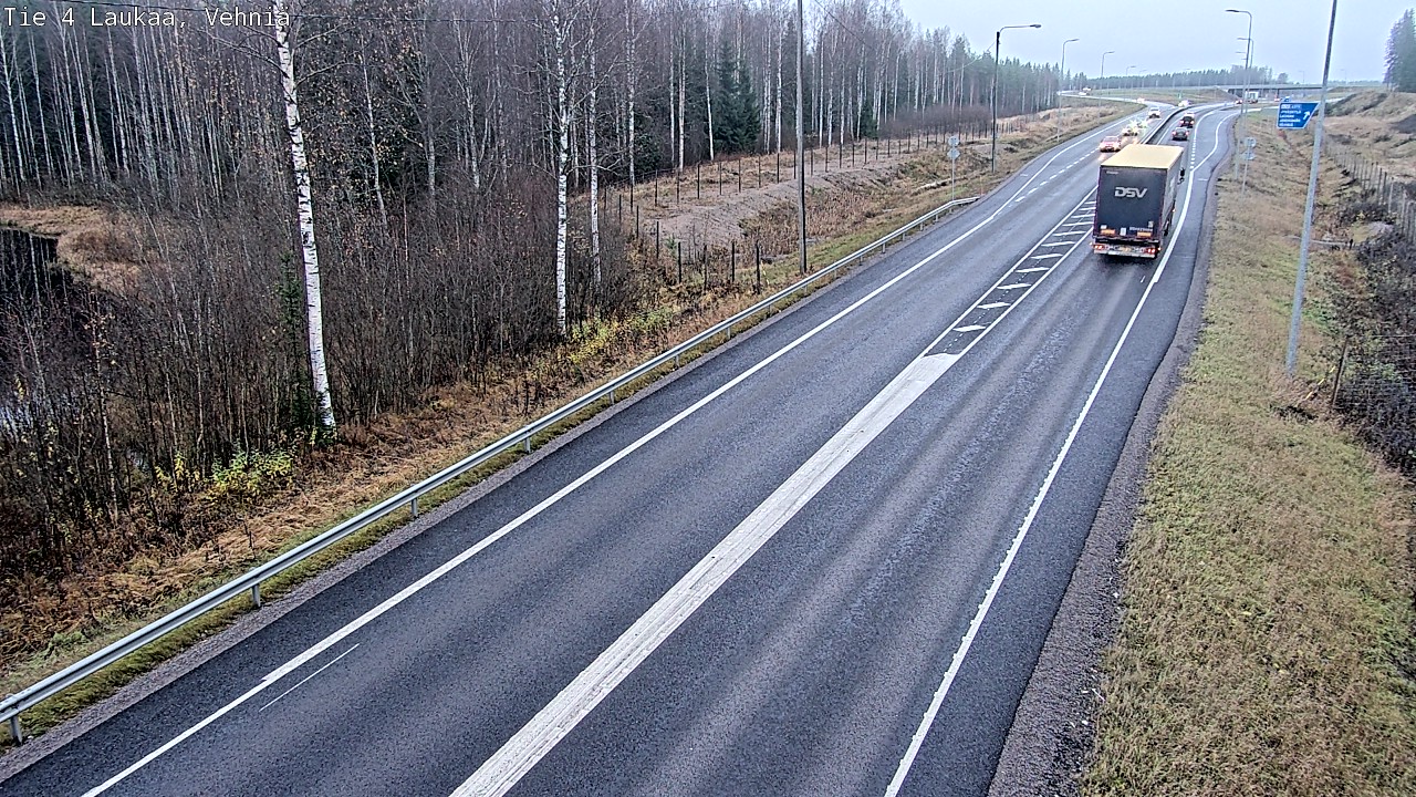 Kelikamerat Kuva Tie 4  Laukaa, Vehniä, Laukaa, Keski-Suomi