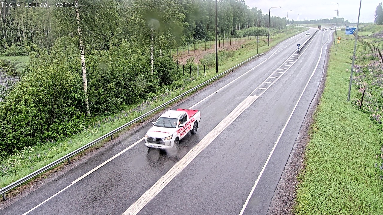 Weather Camera Image Väg 4  Laukaa, Vehniä, Laukaa, Keski-Suomi