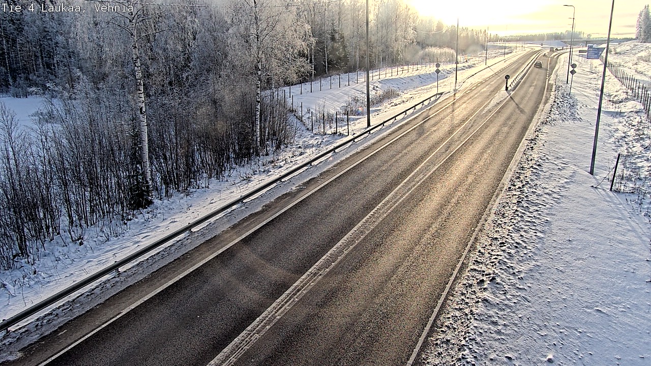Weather Camera Image Road 4  Laukaa, Vehniä, Laukaa, Keski-Suomi