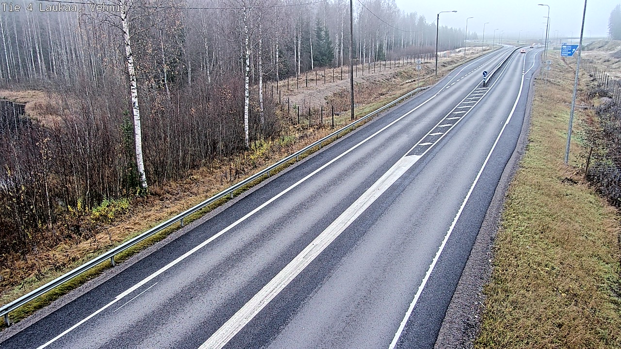 Kelikamerat Kuva Tie 4  Laukaa, Vehniä, Laukaa, Keski-Suomi