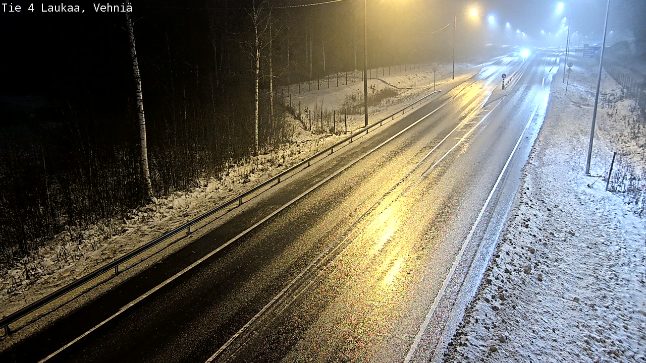 Weather Camera Image Väg 4  Laukaa, Vehniä, Laukaa, Keski-Suomi