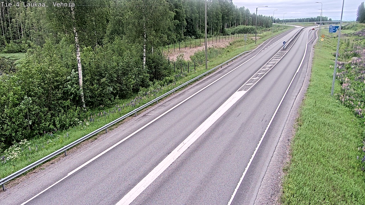 Kelikamerat Kuva Tie 4  Laukaa, Vehniä, Laukaa, Keski-Suomi