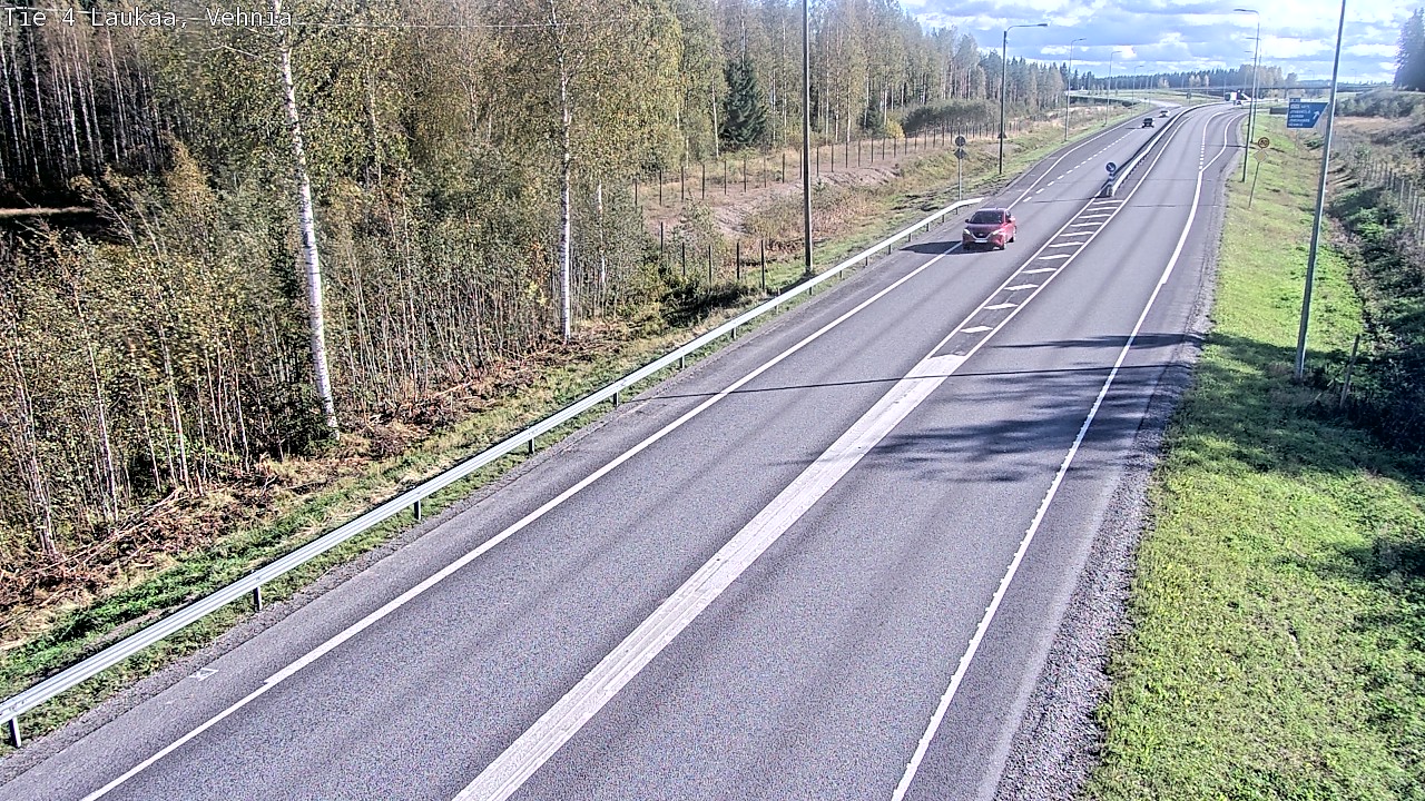 Kelikamerat Kuva Tie 4  Laukaa, Vehniä, Laukaa, Keski-Suomi