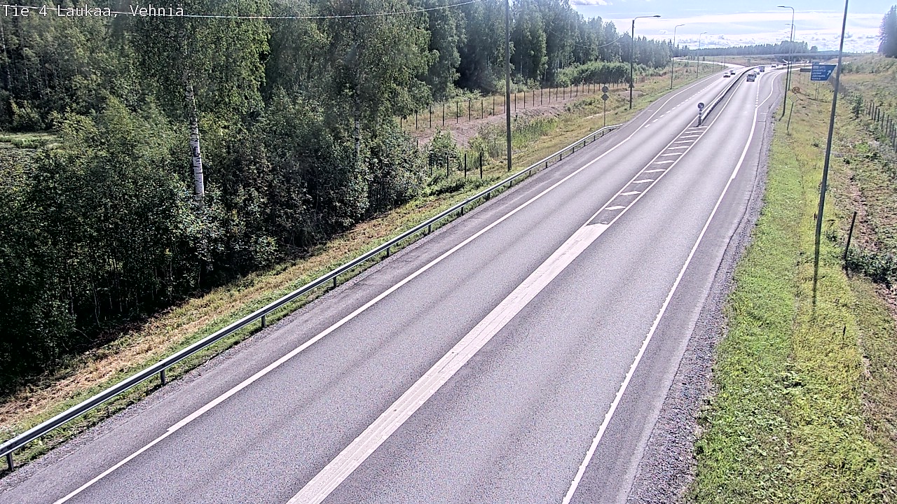 Kelikamerat Kuva Tie 4  Laukaa, Vehniä, Laukaa, Keski-Suomi