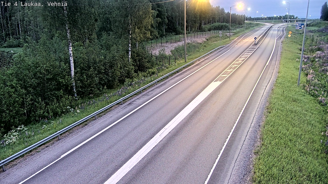 Kelikamerat Kuva Tie 4  Laukaa, Vehniä, Laukaa, Keski-Suomi