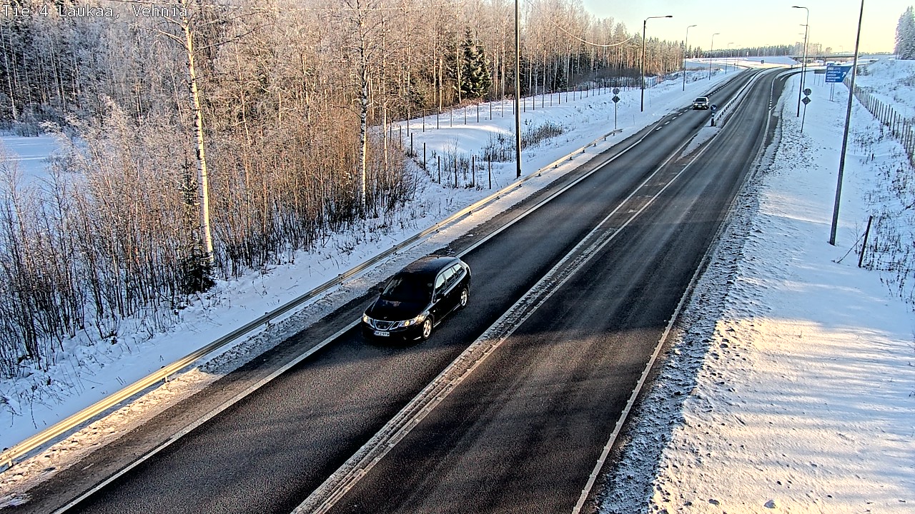 Weather Camera Image Road 4  Laukaa, Vehniä, Laukaa, Keski-Suomi